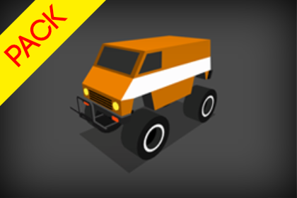 手机端卡通汽车资源包—Mobile Toon Cars
