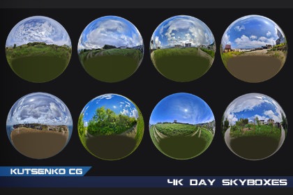 Day Skyboxes 4K v1