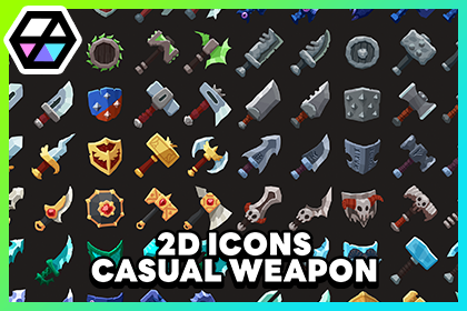 2D Icons - Casual Weapon
