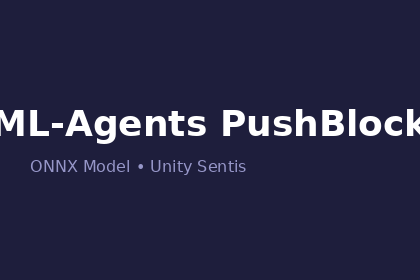 unity-ML-Agents-PushBlock