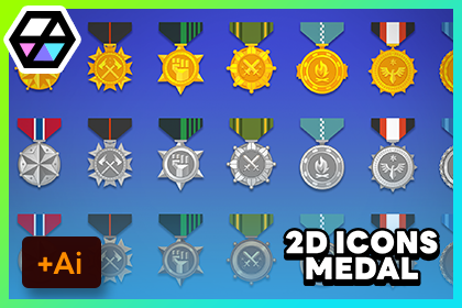 2D Icons - Medal