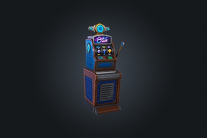 Slot Machine V2（老虎机）– 赌场赌博 | 游戏就绪 PBR | 兼容 Built-in 与 URP