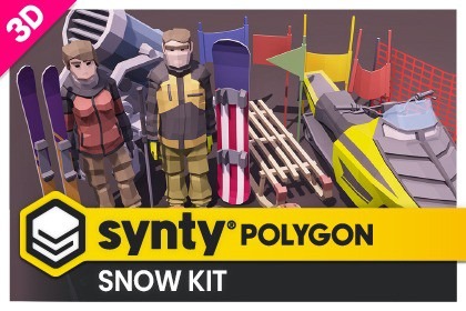 POLYGON - Snow Kit - Art by Synty