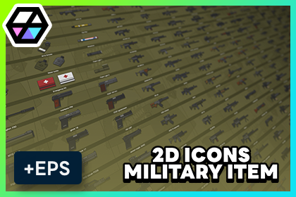 2D Icons - Military Item