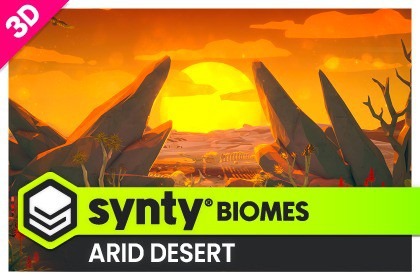 POLYGON - Arid Desert - Nature Biomes - 3D Environment Art by Synty