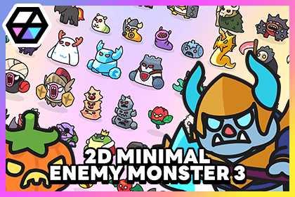 2D Minimal - Enemy Monster 3
