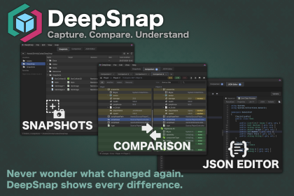 DeepSnap - 对象快照、状态对比、JSON 编辑器