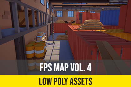 低多边形FPS地图资源包 Vol.4