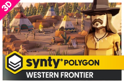 POLYGON - Western Frontier Pack - Art by Synty