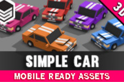 Simple Car - Cartoon Vehicle