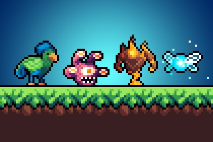 Pixel Monsters Animated Pack #3 - 像素动画怪物资源包 #3