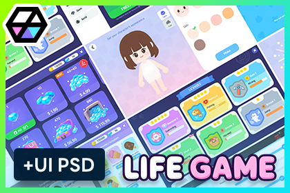 GUI - Life Game(+PSD)