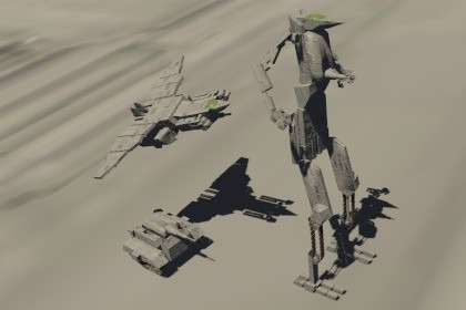 变形机器人3D模型及动画资源包—Transforming Robot