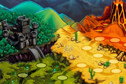 Fantasy Game Map