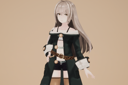 动漫女魔法师.
