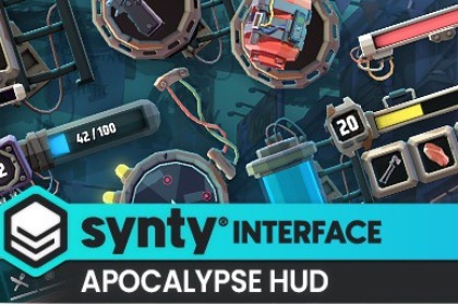 Apocalypse HUD - Synty INTERFACE - GUI