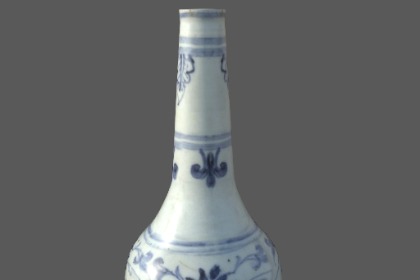 明代正统景泰瓷制洒水器 大英博物馆