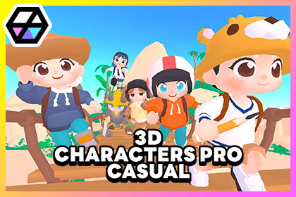 3D Characters Pro - Casual
