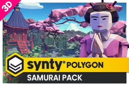 POLYGON - Samurai Pack - Art by Synty