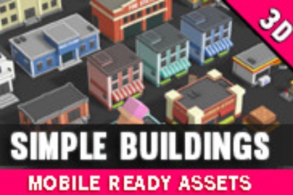 Simple Buildings - Cartoon City