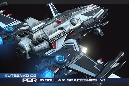 PBR Modular Spaceships v1