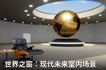 世界之窗：现代未来室内场景