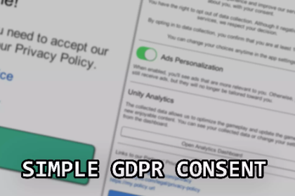 Simple GDPR Consent