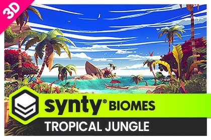 POLYGON - Tropical Jungle - Nature Biomes - 3D Environment Art by Synty