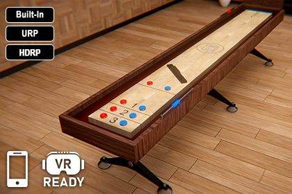 沙狐球桌 | Shuffleboard Table