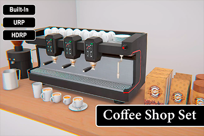 咖啡店套装 | Coffee Shop Set