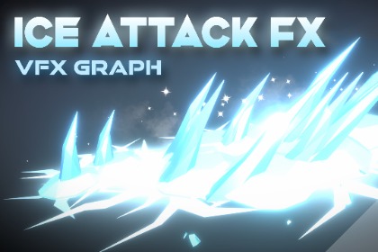 VFX Graph - Ice Attack - Vol. 1
