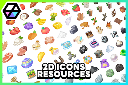 2D Icons - Resources