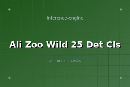 inference-engine-ali-zoo-wild-25-det-cls