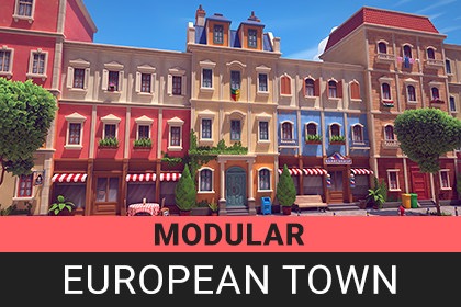 Modular European Town - 模块化欧洲小镇