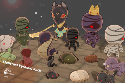 Monsters Pyramid Pack